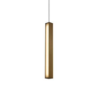 Chaos LED Mini Pendant in Aged Brass (281|PD-64820-AB)