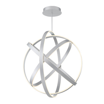 Kinetic LED Chandelier in Titanium (281|PD-61738-TT)