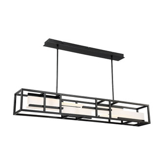 Memory LED Linear Pendant in Black (281|PD-56856-BK)