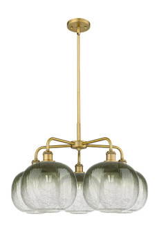 Ballston Five Light Chandelier in Brushed Brass (405|516-5CR-BB-G481-10SL)
