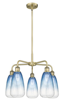 Ballston Five Light Chandelier in Antique Brass (405|516-5CR-AB-G480-6SB)