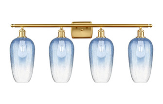 Ballston Four Light Bath Vanity in Satin Gold (405|516-4W-SG-G484-7SB)