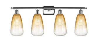 Ballston Four Light Bath Vanity in Polished Chrome (405|516-4W-PC-G480-6AM)