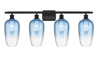 Ballston Four Light Bath Vanity in Matte Black (405|516-4W-BK-G484-7SB)