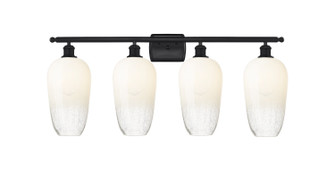 Ballston Four Light Bath Vanity in Matte Black (405|516-4W-BK-G484-7OP)
