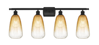 Ballston Four Light Bath Vanity in Matte Black (405|516-4W-BK-G480-6AM)