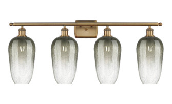 Ballston Four Light Bath Vanity in Brushed Brass (405|516-4W-BB-G484-7SL)