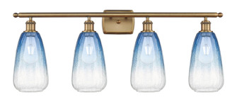 Ballston Four Light Bath Vanity in Brushed Brass (405|516-4W-BB-G480-6SB)