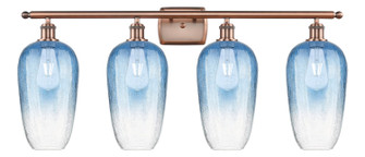 Ballston Four Light Bath Vanity in Antique Copper (405|516-4W-AC-G484-7SB)