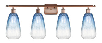 Ballston Four Light Bath Vanity in Antique Copper (405|516-4W-AC-G480-6SB)