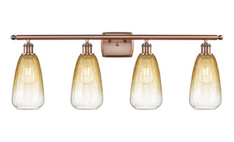 Ballston Four Light Bath Vanity in Antique Copper (405|516-4W-AC-G480-6AM)