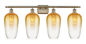 Ballston Four Light Bath Vanity in Antique Brass (405|516-4W-AB-G484-7AM)