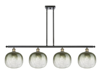 Ballston Four Light Island Pendant in Black Antique Brass (405|516-4I-BAB-G481-10SL)