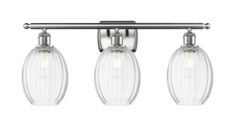 Ballston Three Light Bath Vanity in Brushed Satin Nickel (405|516-3W-SN-G459-6CL)