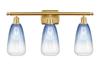 Ballston Three Light Bath Vanity in Satin Gold (405|516-3W-SG-G480-6SB)