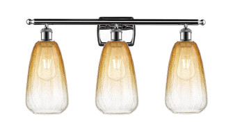 Ballston Three Light Bath Vanity in Polished Chrome (405|516-3W-PC-G480-6AM)
