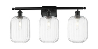 Ballston Three Light Bath Vanity in Matte Black (405|516-3W-BK-G460-7CL)