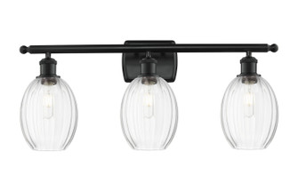 Ballston Three Light Bath Vanity in Matte Black (405|516-3W-BK-G459-6CL)