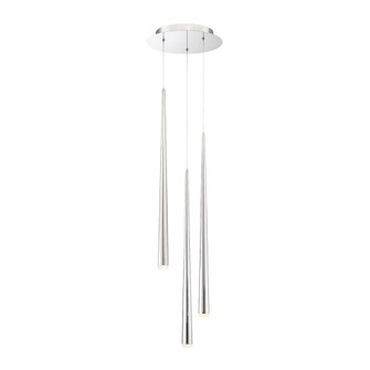 Cascade LED Pendant in Polished Nickel (281|PD-41803R-PN)