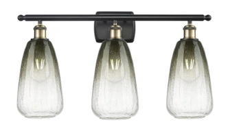 Ballston Three Light Bath Vanity in Black Antique Brass (405|516-3W-BAB-G480-6SL)