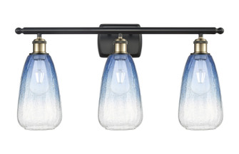 Ballston Three Light Bath Vanity in Black Antique Brass (405|516-3W-BAB-G480-6SB)