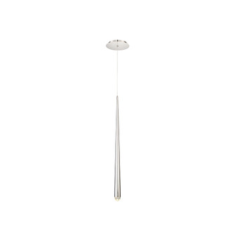 Cascade LED Mini Pendant in Polished Nickel (281|PD-41728-PN)