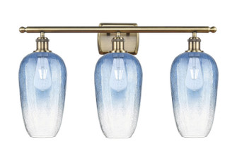 Ballston Three Light Bath Vanity in Antique Brass (405|516-3W-AB-G484-7SB)