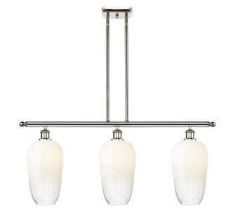 Ballston Three Light Island Pendant in Polished Nickel (405|516-3I-PN-G484-7OP)