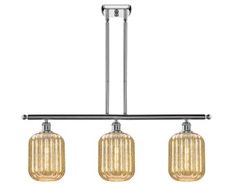 Ballston Three Light Island Pendant in Polished Chrome (405|516-3I-PC-G460-7ME)