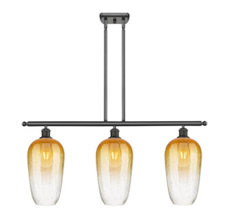 Ballston Three Light Island Pendant in Oil Rubbed Bronze (405|516-3I-OB-G484-7AM)