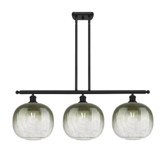 Ballston Three Light Island Pendant in Matte Black (405|516-3I-BK-G481-10SL)