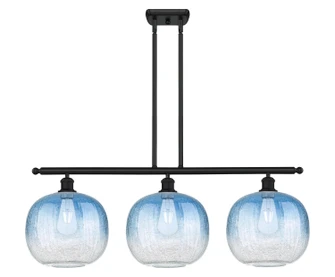 Ballston Three Light Island Pendant in Matte Black (405|516-3I-BK-G481-10SB)