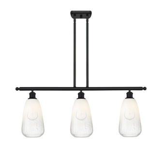 Ballston Three Light Island Pendant in Matte Black (405|516-3I-BK-G480-6OP)