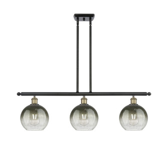 Ballston Three Light Island Pendant in Black Antique Brass (405|516-3I-BAB-G483-8SL)