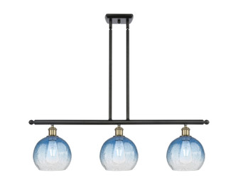 Ballston Three Light Island Pendant in Black Antique Brass (405|516-3I-BAB-G483-8SB)