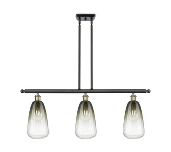 Ballston Three Light Island Pendant in Black Antique Brass (405|516-3I-BAB-G480-6SL)