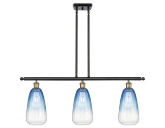 Ballston Three Light Island Pendant in Black Antique Brass (405|516-3I-BAB-G480-6SB)