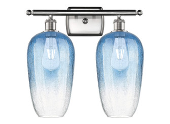 Ballston Two Light Bath Vanity in Brushed Satin Nickel (405|516-2W-SN-G484-7SB)