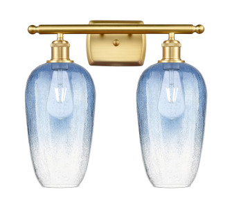 Ballston Two Light Bath Vanity in Satin Gold (405|516-2W-SG-G484-7SB)