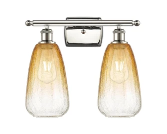 Ballston Two Light Bath Vanity in Polished Nickel (405|516-2W-PN-G480-6AM)