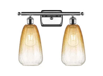 Ballston Two Light Bath Vanity in Polished Chrome (405|516-2W-PC-G480-6AM)