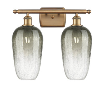 Ballston Two Light Bath Vanity in Brushed Brass (405|516-2W-BB-G484-7SL)