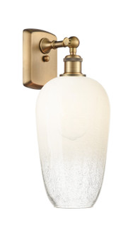 Ballston One Light Wall Sconce in Brushed Brass (405|516-1W-BB-G484-7OP)