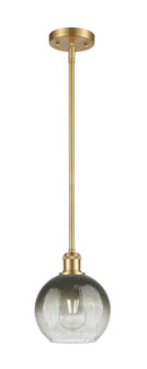 Ballston One Light Mini Pendant in Satin Gold (405|516-1S-SG-G483-8SL)
