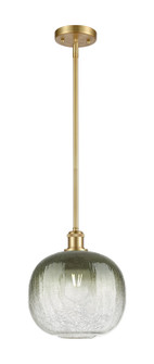 Ballston One Light Mini Pendant in Satin Gold (405|516-1S-SG-G481-10SL)
