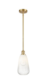 Ballston One Light Mini Pendant in Satin Gold (405|516-1S-SG-G480-6OP)