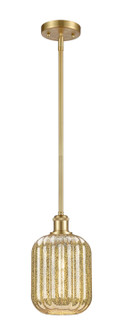 Ballston One Light Mini Pendant in Satin Gold (405|516-1S-SG-G460-7ME)