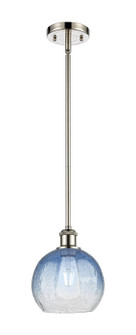 Ballston One Light Mini Pendant in Polished Nickel (405|516-1S-PN-G483-8SB)