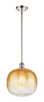 Ballston One Light Mini Pendant in Polished Nickel (405|516-1S-PN-G481-10AM)