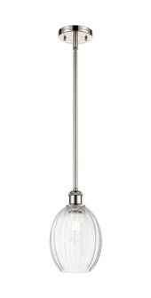 Ballston One Light Mini Pendant in Polished Nickel (405|516-1S-PN-G459-6CL)